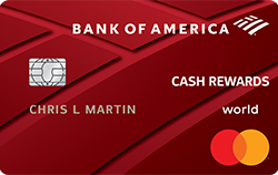 My First Credit Card: Bank of America Cash Rewards Credit Card